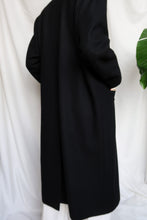 Load image into Gallery viewer, "NYC" black coat
