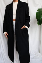 Load image into Gallery viewer, "NYC" black coat