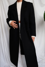 Load image into Gallery viewer, "NYC" black coat