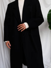 Load image into Gallery viewer, "NYC" black coat