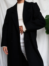 Load image into Gallery viewer, "NYC" black coat