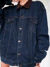 Load image into Gallery viewer, "Teddy" denim jacket
