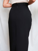 Load image into Gallery viewer, 1,2,3 vintage black skirt