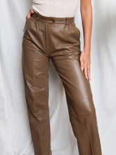 Load image into Gallery viewer, "Moka" leather pants
