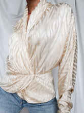 Load image into Gallery viewer, "ivory" silk blouse