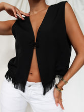 Load image into Gallery viewer, "Eva" black top