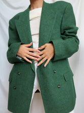 Load image into Gallery viewer, "Pine" vintage blazer