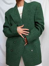 Load image into Gallery viewer, "Pine" vintage blazer