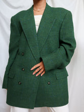 Load image into Gallery viewer, "Pine" vintage blazer