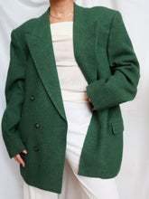 Load image into Gallery viewer, "Pine" vintage blazer