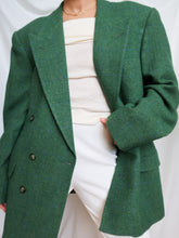 Load image into Gallery viewer, "Pine" vintage blazer