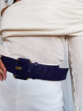 Load image into Gallery viewer, YVES SAINT LAURENT leather belt