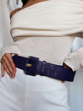 Load image into Gallery viewer, YVES SAINT LAURENT leather belt