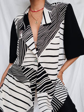 Load image into Gallery viewer, "Zebra" vintage vest