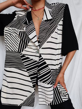 Load image into Gallery viewer, "Zebra" vintage vest
