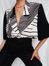Load image into Gallery viewer, "Zebra" vintage vest