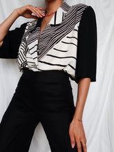 Load image into Gallery viewer, "Zebra" vintage vest