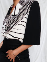 Load image into Gallery viewer, "Zebra" vintage vest