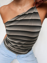 Load image into Gallery viewer, OLIVIER STRELLI asymmetrical top