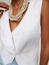 Load image into Gallery viewer, SCAPA linen vest