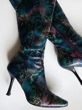 Load image into Gallery viewer, CHARLES JOURDAN snake boots