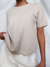 Load image into Gallery viewer, "Lina" cashmere tee
