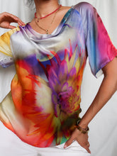 Load image into Gallery viewer, "Flora" silk top