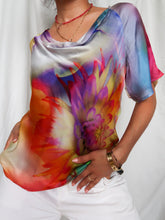 Load image into Gallery viewer, "Flora" silk top