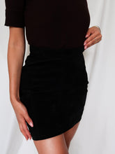 Load image into Gallery viewer, "Olivia" suede leather skirt