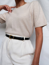 Load image into Gallery viewer, "Lina" cashmere tee