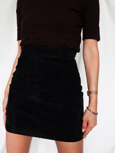 Load image into Gallery viewer, "Olivia" suede leather skirt
