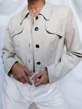 Load image into Gallery viewer, 70' light beige vest