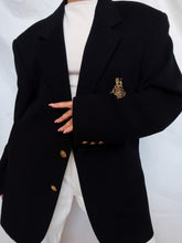 Load image into Gallery viewer, "University" navy blazer