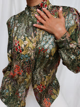 Load image into Gallery viewer, "Jungle" silk shirt