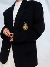Load image into Gallery viewer, "University" navy blazer