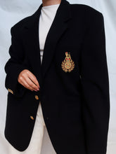 Load image into Gallery viewer, "University" navy blazer