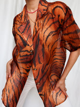 Load image into Gallery viewer, "RRRR" silk shirt