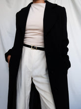 Load image into Gallery viewer, "Milan" black coat