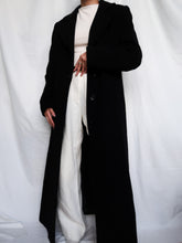 Load image into Gallery viewer, "Milan" black coat
