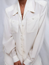 Load image into Gallery viewer, "Nya" ivory blouse