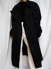 Load image into Gallery viewer, "Night" trench coat