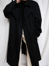 Load image into Gallery viewer, "Night" trench coat