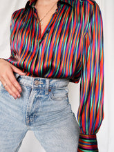 Load image into Gallery viewer, CELINE silk shirt
