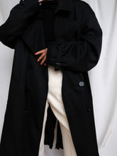 Load image into Gallery viewer, "Night" trench coat