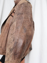 Load image into Gallery viewer, Vintage biker jacket