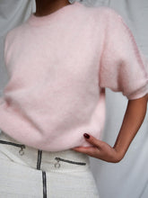 Load image into Gallery viewer, "Jade" angora knitted tee