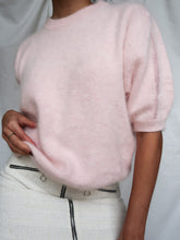 Load image into Gallery viewer, "Jade" angora knitted tee