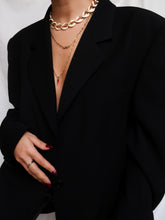 Load image into Gallery viewer, "Sam" black blazer