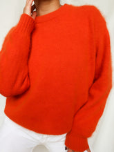 Load image into Gallery viewer, "Tangerine" Angora knit