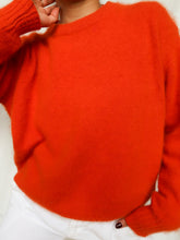 Load image into Gallery viewer, "Tangerine" Angora knit